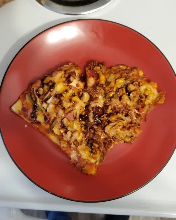 Delicious Alfredo Chicken Pizza at YROC Pizza in Innisfail, AB